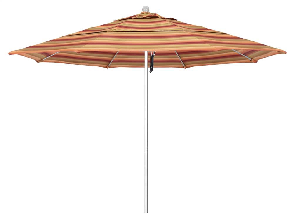 11 Ft Patio Umbrella In Astoria Sunset Fabric Walmart Com Walmart Com
