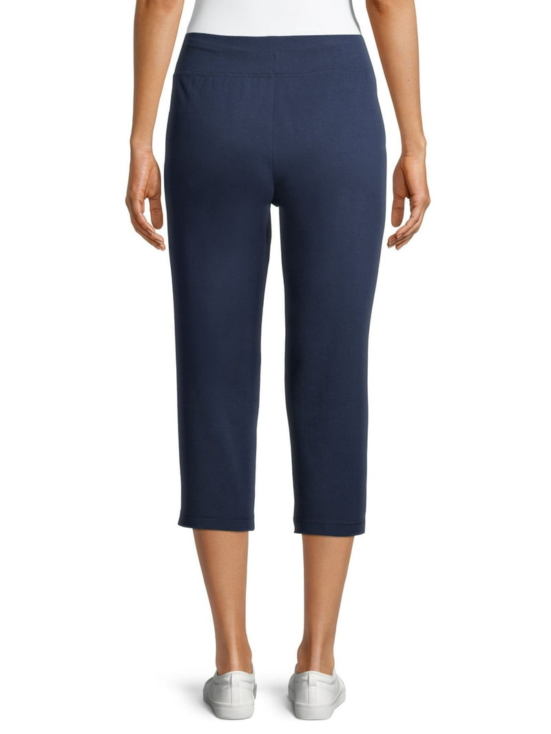 Athletic Works Women's Athleisure Core Knit Capris