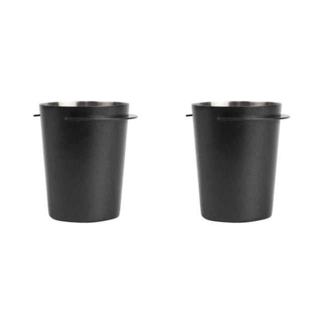 Billuyoard Coffee Powder Feeder Coffee Smell Cup Grinder Powder Black Coffee Receiver Tipo 1 2piezas