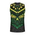 thumbnail image 4 of Camiseta sin mangas de cuello redondo para hombre, ropa deportiva para el hogar, pijamas, camiseta de color liso, blusa deportiva, blusa de poliéster para hombre, 4 of 5