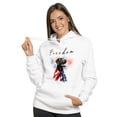 thumbnail image 2 of Freedom Labrador Retriever on Independence Day 4th of July Hoodie Unisex Merch Hoodies Lab Dog Lover Gifts - 01005, 2 of 6