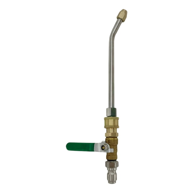 Accesorio para varilla de hidrolavadora de alta presión, rociador de riego, herramienta de limpieza para hogar, lavado de autos, canaletas, jardín 27 cm 30 grados