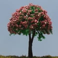 thumbnail image 2 of 10 Pcs Arbres Modèles 4 cm Architecture Train Chemin de Fer Guerrier Diorama Décor, 2 of 6