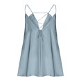 thumbnail image 6 of Royisotas Dresses for Women Sleeveless Backless Casual V Neck Evening Fashion Womens Dress Cami, 6 of 7