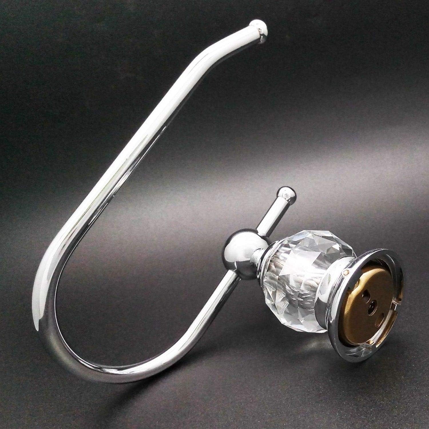 Brass Toilet Paper Roll Holder, Polished Chrome