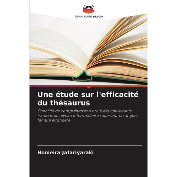 Une étude sur l'efficacité du thésaurus, (Paperback)