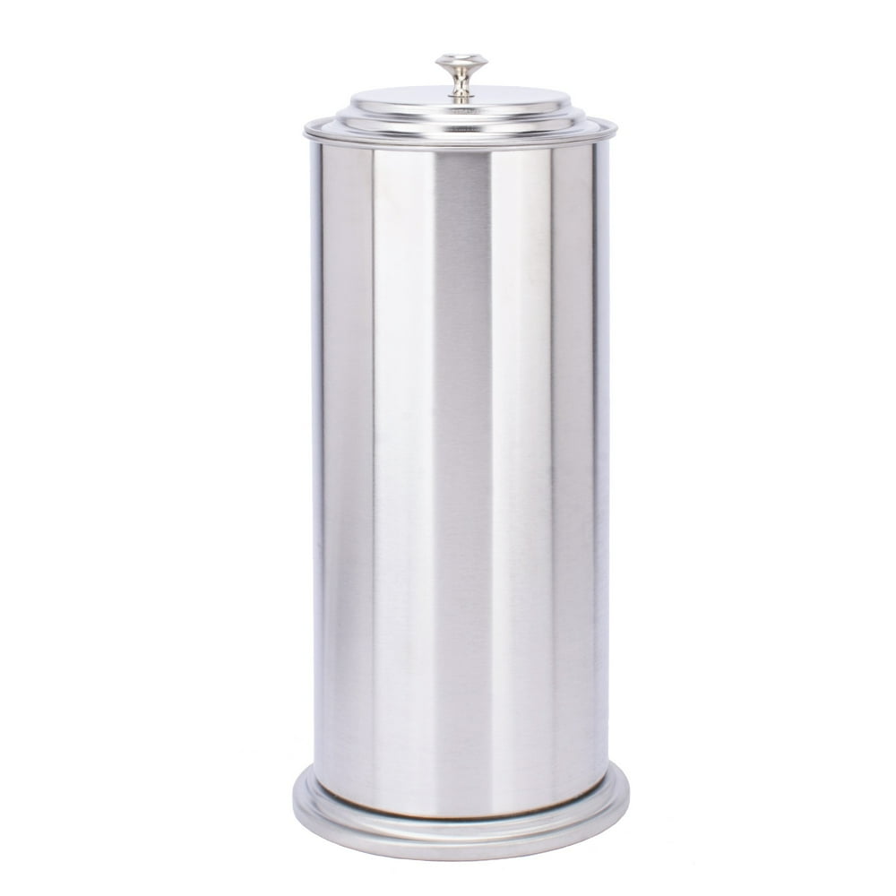 Free Standing Extra Large Toilet Paper Holder Stainless Steel