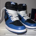 thumbnail image 4 of Size 10 - Jo r-dan 1 Retro OG High Dark Marina Blue, 4 of 5