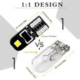 thumbnail image 4 of 20 piezas W5w 168 Led Canbus luz 2smd bombillas Interior del coche sin errores 12v, 4 of 5