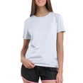 thumbnail image 2 of Workout Tops for Women Quick Dry Short Sleeve T-Shirts Loose Fit Athletic Fitness Clothing for Gym Running Yoga Summer Tops 2026 White 3XL, 2 of 5
