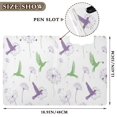 thumbnail image 3 of FORMRS A4 Clipboard Folder with Pen Holder Horizontal Foldable School Office Binder, Purple Birds, 3 of 9