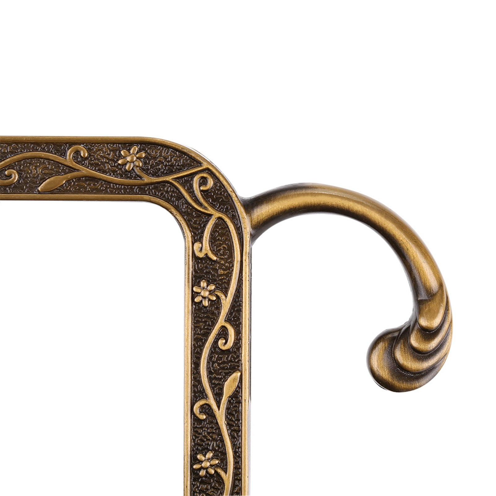 BIMZUC Antique Vintage Brass Toilet Paper Holder with Phone Shelf, Wall Mounted Bathroom Tissue Dispenser, Rustproof Decorative Rack for Washroom, Antique Color, 7.2 inches / 18.3 cm