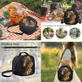 thumbnail image 6 of Pzuqiu Sunflower Horse Kids Backpack and Lunch Bag Set for Boys 4 Piece Backpacks for School Teens Large Travel School Bag with Pencil Case Water Bottle Holder for Boys 8-12, 6 of 7