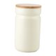 thumbnail image 3 of Recipiente para café Macarena cerámica portátil con tapa hermética decorativa beige 1100 ml, 3 of 8