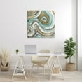 thumbnail image 3 of Stupell Industries Swirled Agate Pattern Abstract Painting Gallery Wrapped Canvas Art Print Wall Art, 36 x 36, 3 of 8