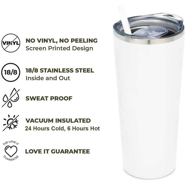 SassyCups Engraved Stainless Steel Insulated Wifey Tumbler, 22 Oz