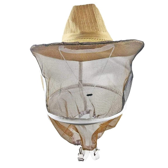 Beekeeping Veil Hat Beekeeper Hat with Anti-bee Netting Professional Bee Keeping Supplies