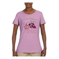 thumbnail image 2 of Wild Bobby In October We Wear Pink Pumpkin Cheetah Print Breast Cancer Awareness Women Graphic Tee, Light Pink, XX-Large, 2 of 6