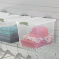 thumbnail image 4 of Sterilite 26L Latch Box - Green, 4 of 5