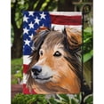 thumbnail image 3 of Shetland Sheepdog Dog Garden Flag, 3 of 3