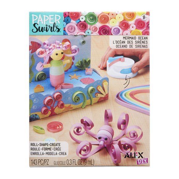 Paper Swirls 3D Sirene