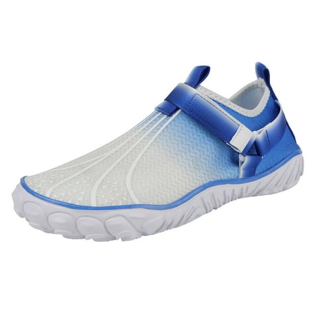 

MIASHUI Shoes for Women Ladies Sports Shoes Outdoor Streaming Wading Non Slip Beach Shoes Diving Shoes Swimming Riding Fitness Large Size Five Fingers Shoes Blue 7