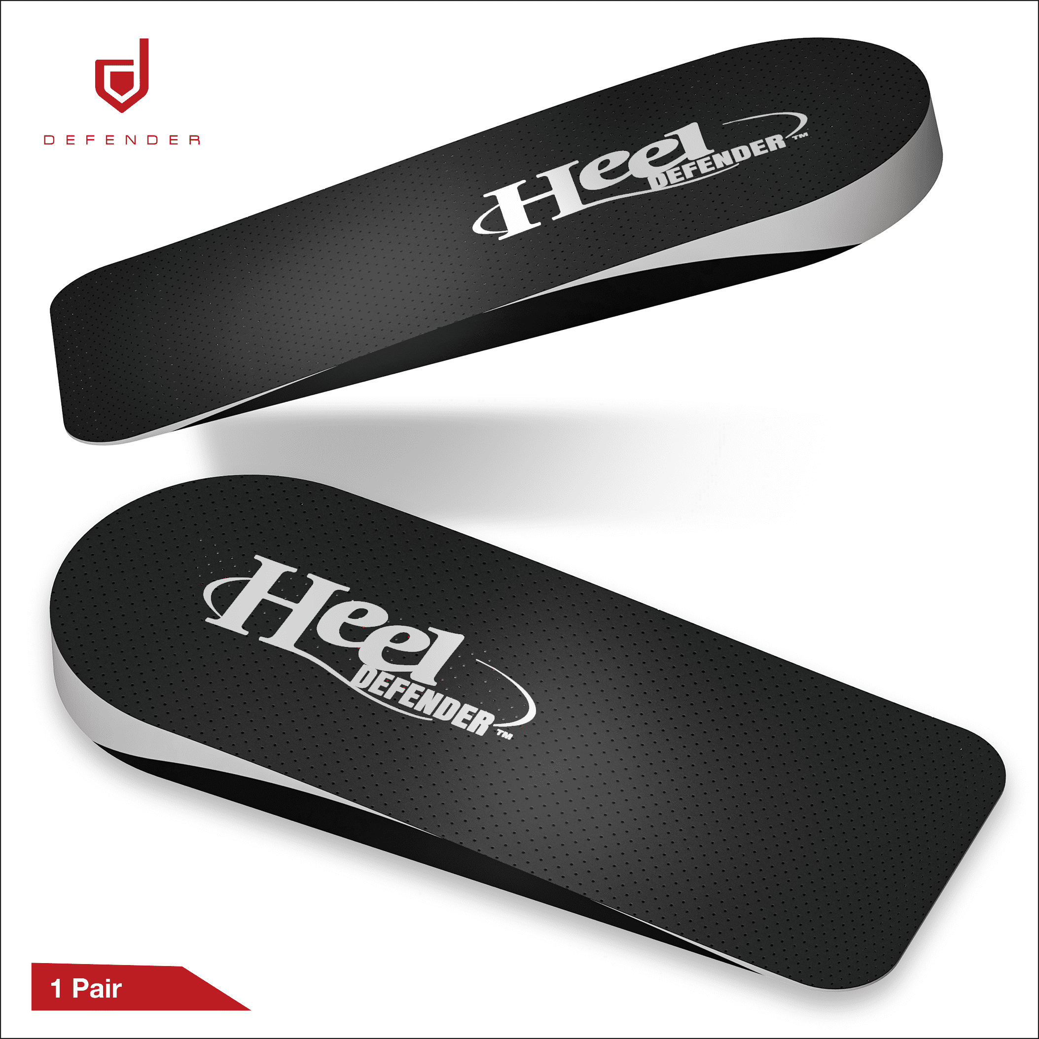 Heel Defender Heel Cups for Achilles Tendon Support Plantar Fasciitis