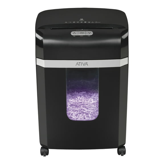 Ativa® 12-Sheet Cross-Cut Shredder, A12CC19