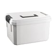 thumbnail image 1 of Yinanstore Portable Medical Box Table Organizer with Folding Handle First Aid Set Medical Box Sewing Accessories Container for Workplace 29cmx22.5cmx17.5cm, 1 of 8
