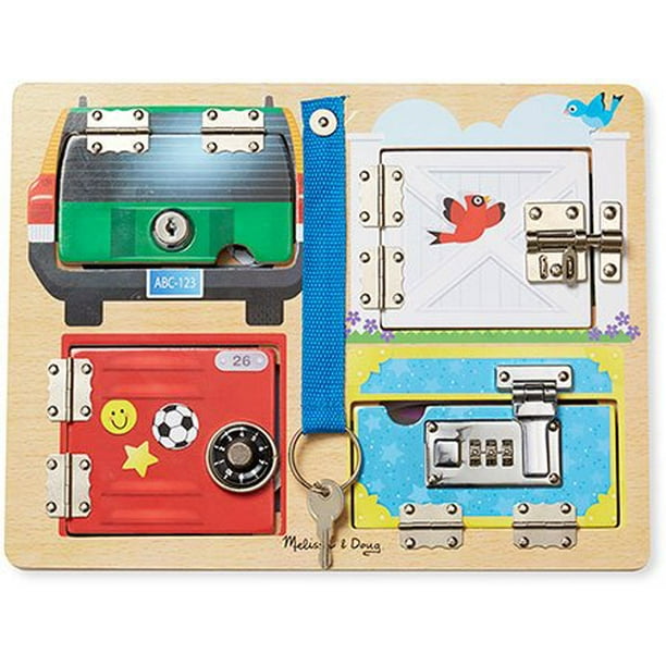 Melissa and doug store latches board walmart