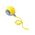 thumbnail image 3 of Juguete interactivo para gatos, bola rodante eléctrica, autojuego, portátil, juguete para hacer ejercicio para mascotas, bola móvil automática para , Amarillo, 3 of 8