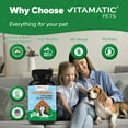 thumbnail image 4 of Vitamatic Turmeric for Dogs – 120 Chewable Tablets –  Curcumin, Collagen & Black Pepper – Hip & Joint Support for Dogs, 4 of 9