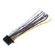 thumbnail image 3 of Cable de arnés de cables de 16 pines, conector de audio estéreo para radio de 6,3 pulgadas para 2350 Macarena mazo de cables de la radio del coche, 3 of 8