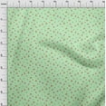 thumbnail image 3 of oneOone Organic Cotton Voile Fabric Leaves & Flower Floral Printed Craft Fabric BTY 42 Inch Wide, 3 of 4