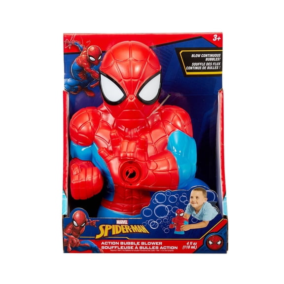Little Kids SPIDER-MAN ACTION BUBBLE BLOWER