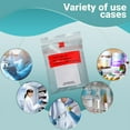 thumbnail image 2 of Clear Specimen Transfer Bags, Removable Biohazard Symbol, 1000 Count, 8 x 10 in, 2 of 7