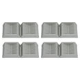 thumbnail image 1 of Spptty 8 Pcs Coupelles de Roulettes en Caoutchouc Arrêts de Meubles Protecteur de Sol pour Lit, 1 of 8