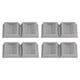 thumbnail image 1 of 8 topes de goma para ruedas de muebles, protectores de suelo para cama, oficina, silla, armario, sofá, ruedas de armario., 1 of 14