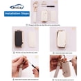 thumbnail image 4 of HAHDAXIA for Kia Key Fob Cover 5 Buttons Soft TPU Full Covers Protection Keys Shells Keychains Fit for Kia Cerato Ceed Forte NIRO Seltos Sorento Sportage Soul Telluride Smart Key Fob Protecto, 4 of 6
