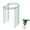Green, variant on 4 Pack Plant Support Plant Stakes, Metal Peony Support, Garden Plant Supports, Plant Cage, Plant Support Ring, Plant Support Stakes for Peony, Tomato, Hydrangea, Indoor Plants, 9.8 W x 15.7 H