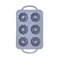 thumbnail image 1 of Naiovety Molde de silicona de 6 rejillas, herramientas para hornear pasteles, galleta, pastelería, Fondant, molde para hacer magdalenas, Herramientas y accesorios para hornear Gris, 1 of 6