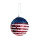 thumbnail image 1 of Puntoco Bola De Lentejuelas Del Día De La Independencia Bola Decorativa Roja, Blanca Y Azul Colgante Estilo Uno 6 Cm,Decoración Hogareña, 1 of 2