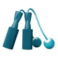 thumbnail image 3 of Cuerda para saltar inalámbrica, ejercicio de gimnasio con rodamientos de bolas, cuerda para saltar, entrenamiento físico, bola ponderada, cuerda para Bola dia.3.2cm Azul shamjiam saltar la cuerda, 3 of 9