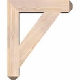 thumbnail image 3 of Ekena Millwork 3 1/2"W x 20"D x 28"H Funston Traditional Smooth Bracket, Douglas Fir, 3 of 4