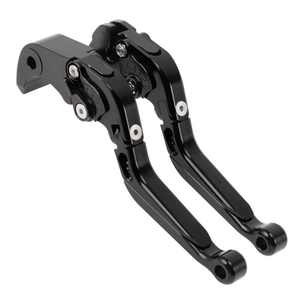 Palancas de freno y embrague cortas/largas únicas para Suzuki GSXR600 2006-2025, palanca de freno ajustable en 6 posiciones, negro sólido, 1 par