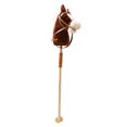 thumbnail image 5 of DOLITY Stick Horse Fun Riding Stick for 3 Years+ Boys Girls Kids coffee with roller, 5 of 8