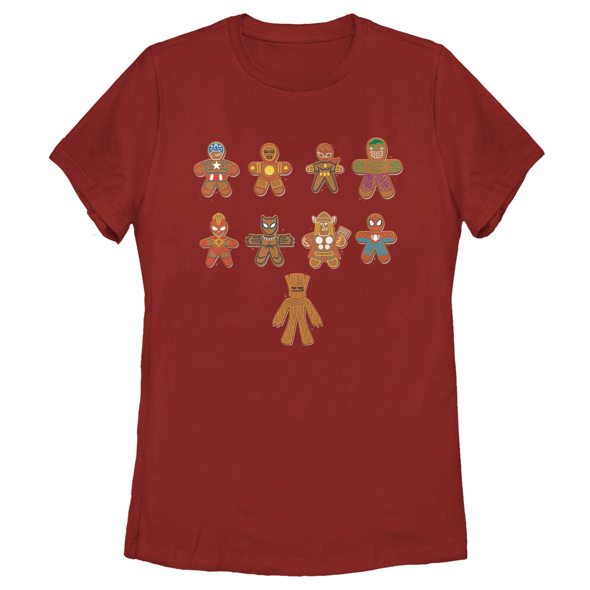 Women's Marvel Christmas Gingerbread 