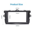 thumbnail image 3 of 2din Car Radio Fascia Stereo Dash Kit Audio Player For 2008-2010 Corolla Radio Stereo Dvd Frame Pan, 3 of 5