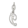 thumbnail image 4 of Auriga 925 Sterling Silver Letter D Initial Charm Pendant for Women(L- 18mm, W- 9mm), 4 of 6