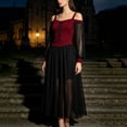 black one shoulder dress Akeeva Ruched Asymmetric One-Shoulder Maxi in mensale Length:Reg A-line V Neck Tulle